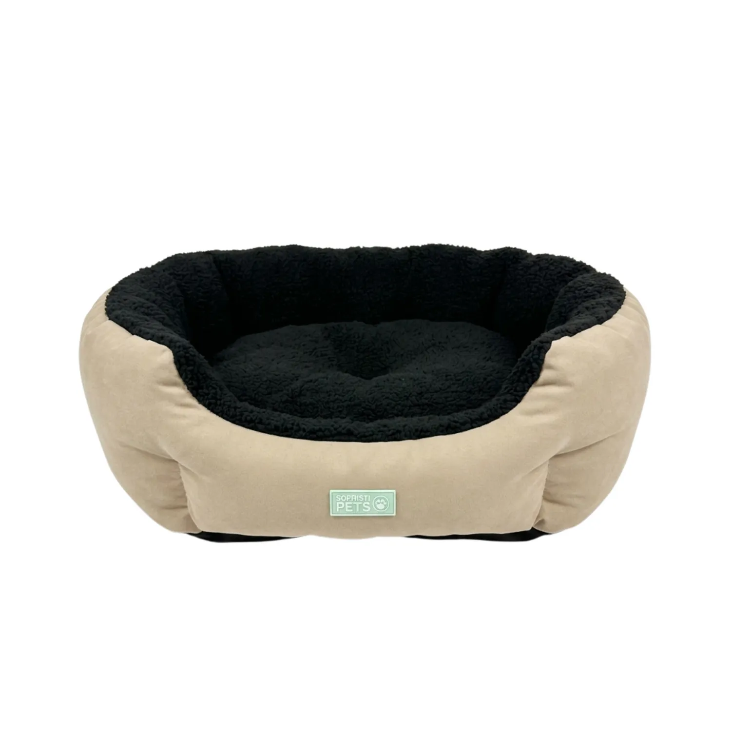 Cama Redonda Mediana Beige 65cm x 60cm