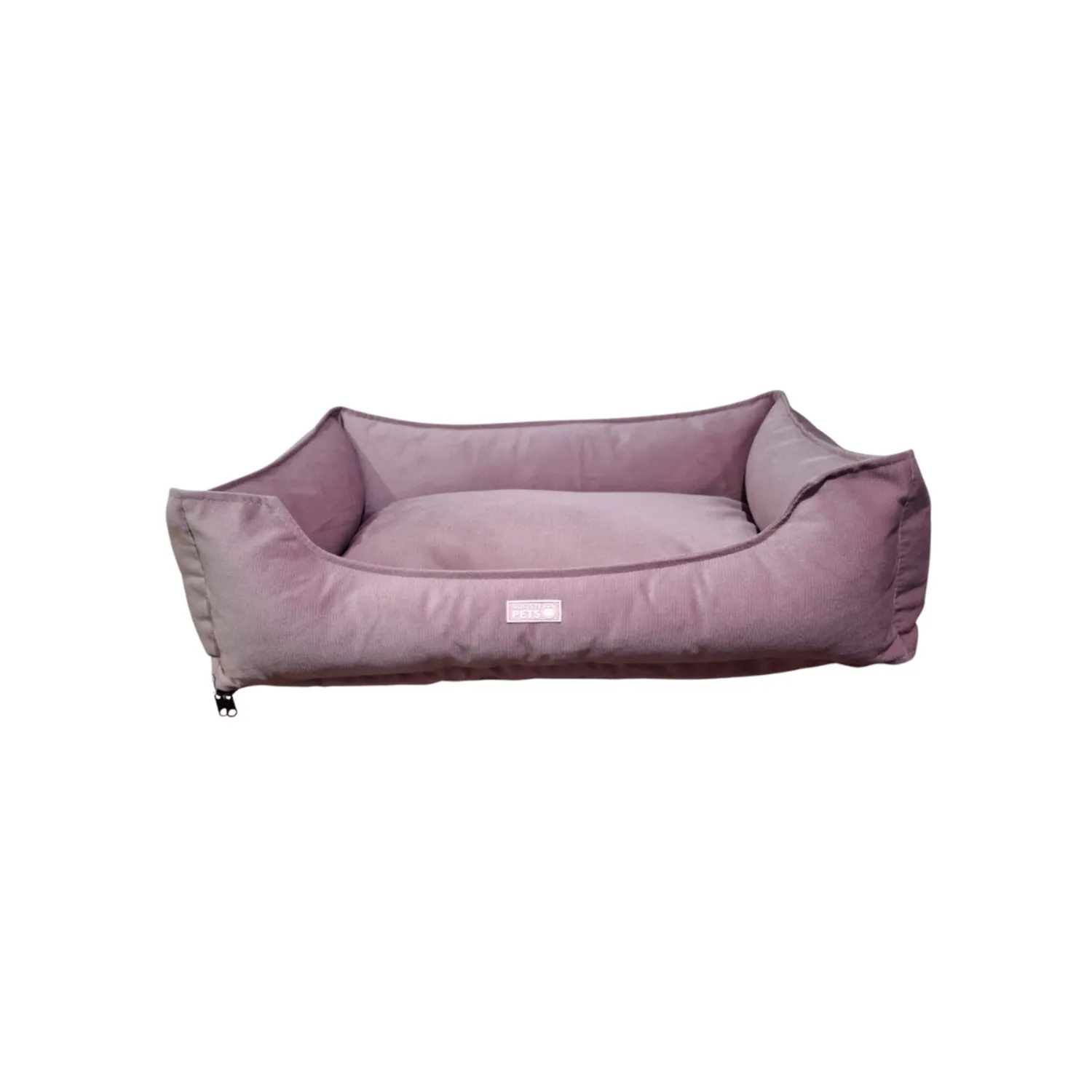 Cama Perro Lux Pequeña Rosa 50cmx40cm