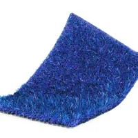 Grama Sintética de 20 Mm | 4 M2 (4 x 1 M) | Pasto Sintético para Tráfico Pesado Protección Uv Azul Rey