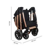 Coche Bebe Ventura Priori Negro