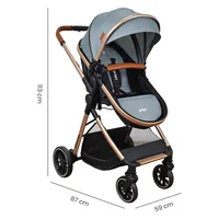 Coche Bebe Ventura Priori Gris