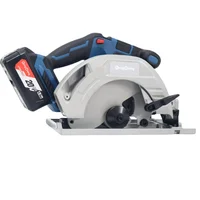 Sierra Circular Inalámbrica 7 1/4 Pulgadas DongCheng 5000RPM 20V 2 Baterías x 4Ah Corte Máximo 65mm