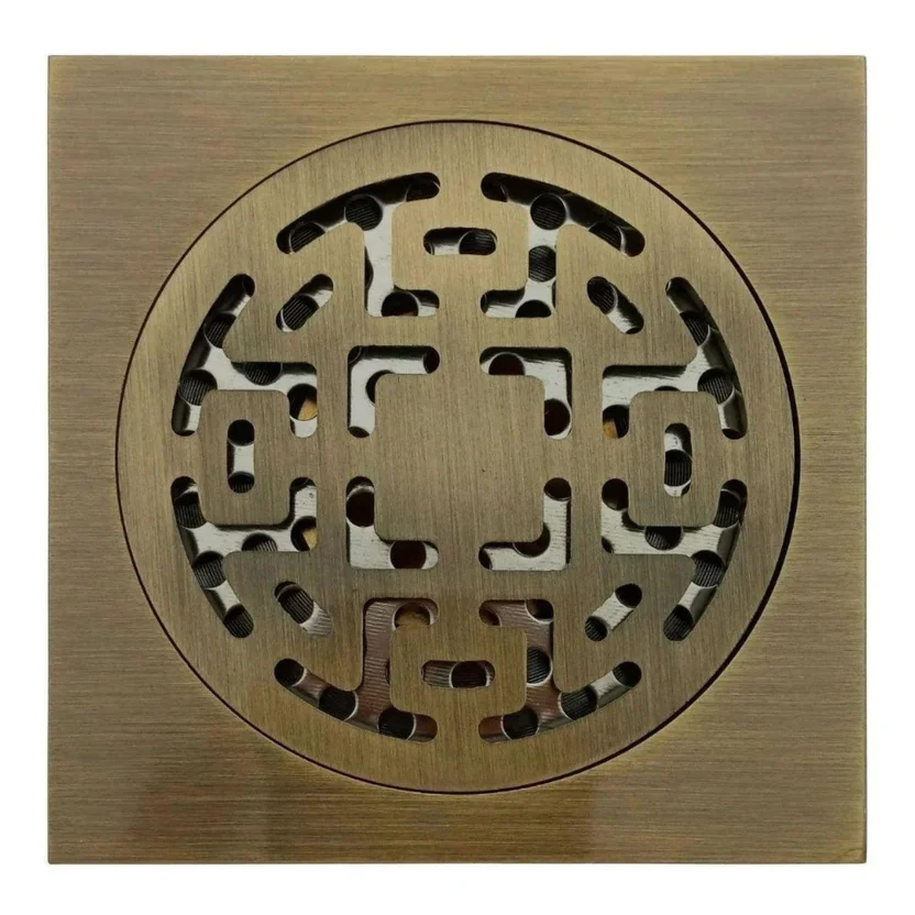 Rejilla Cuadrada Muisca Color Envejecido 10*10 cm - Homecenter.com.co