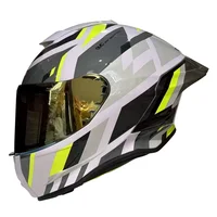 Casco Moto Integral 820 Xtrong Verde Neon Talla L