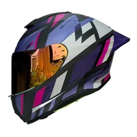 Casco Moto Integral 820 Xtrong Morado Talla M