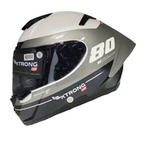 Casco Moto Integral Drexo Xtrong Gris Talla M