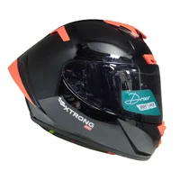 Casco Moto Integral Drexo Xtrong Naranja Talla M
