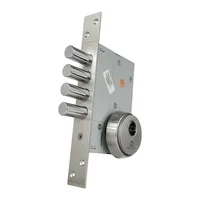 Cerradura Auxiliar De Alta Seguridad Fortis. 60mm. 4 Bul. Llave-Llave. Kl Cerraduras