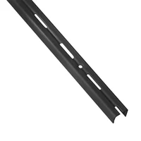 Cremallera 180 cm Pintado Negro