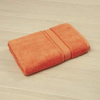 Toalla de Cuerpo Premium Naranja 70x140cm Fondo Entero
