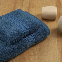 Toalla de Cuerpo Senda Azul Prusia 70x140cm Fondo Entero Extra suave