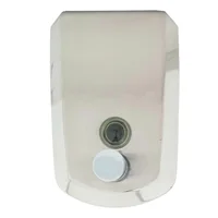 Dispensador Jabón Institucional Pared Acero 500ml
