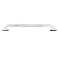 Barra de Seguridad Lisa Brillante Acero Plateada 60cm