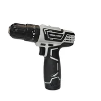 Taladro Percutor Atornillador Inalámbrico 12V Mandril 3/8 Pulgadas Estuche Black&white
