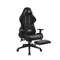Silla Gamer Negro/Gris Con Reposapies Titan Bonno
