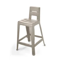 Silla Bar Plastica Baru 87.2x45.5 cm Cemento