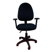 Silla Escritorio con brazos  Fijos Lizz Sla-2093 Setx5