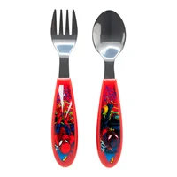 Set de Cubiertos 2 Piezas Metálicos Spiderman