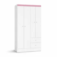 Closet Versa Color Blanco 4 Puertas 102x182