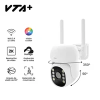 Camara Wifi Con Movimiento Para Exterior 2K Lyor 2