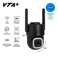 Camara Wifi Movimiento Con Ia Exterior 3K Cygnus