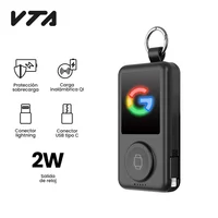 Cargador Portatil 2En1 Smartphone Y Reloj 6000Mah