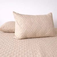 Set*2 Almohada Siliconada + Protector Almohada Beige