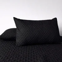 Set*2 Almohada Siliconada + Protector Almohada Negro