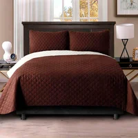 Colcha Semidoble Café Beige
