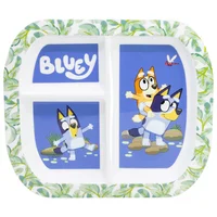 Plato Divisiones Rectangular Bluey