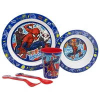 Set Vajilla Micro 5 Pzas Spiderman