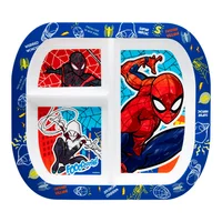 Plato Divisiones Rectangular Pp Spiderman Rules