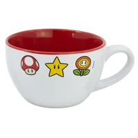 Mug Ya Jumbo Plus Cerámica Super Mario 23 Onzas