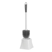 Cepillo para Bano con Base Flex Blanco Vanyplas