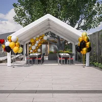 Carpas Camping 20 Personas Impermeable con Paredes Desmontables Genérica