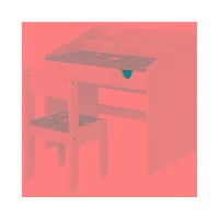 Escritorio Infantil con Silla Madera Kidspace Modelo Ks100 Natural