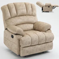 Silla Reclinable en Tela Beige