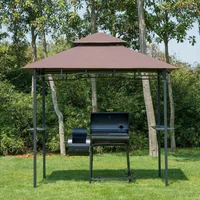 Pérgola Carpa para Jardín y Eventos Grande Impermeable para Exterior