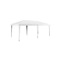 Toldo Carpa Emergente Impermeable para Exterior Blanco