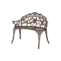 Silla para Exterior y Terraza de Aluminio Fundido Modelo Rose para Jardín