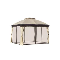 Toldo Carpa Emergente Impermeable para Exterior Verde