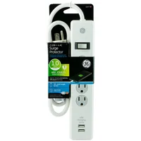 Cortapicos 4 Salidas + 2 USB Blanco