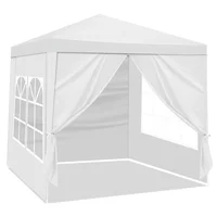 Toldo Exterior de Puerta y Ventana Impermeable 198 x 198 cm Blanco