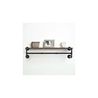 Tendedero de Ropa para Apartamento Williston Forge de Pared 100 cm Metal Negro