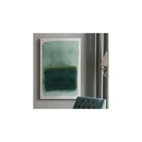 Cuadro con Diseño Abstracto Verde Cristal Marino de 69 x 41 cm Hiedra del Bronx