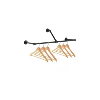 Tendedero de Ropa para Apartamento Williston Forge de Pared 83 cm Tubería en T