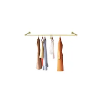 Tendedero de Ropa para Apartamento Williston Forge de Pared 119 cm Metal Negro