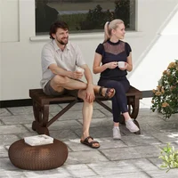 Bancos para Exterior y Terraza Cómodos y Duraderos para Jardín Modelo