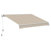 Toldo Retráctil Eléctrico Motorizado Impermeable para Patio y Exterior con Control Remoto