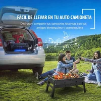 Asadores a Carbón de Acero Inoxidable Plegable Portátil Genérico